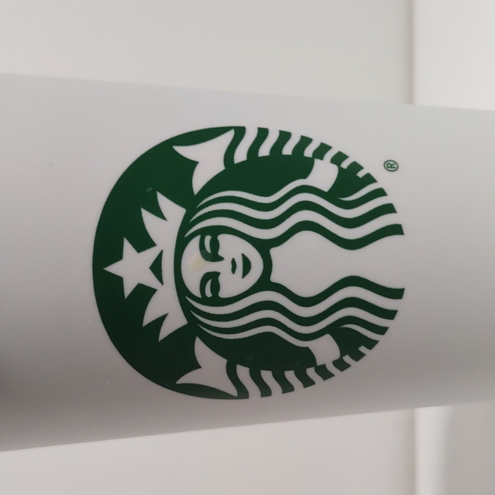 🎄Starbucks Reusable Coffee Cup 16oz White/Green🎄 - Picture 5 of 5